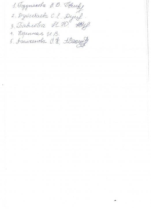 Протокол попечительского совета
